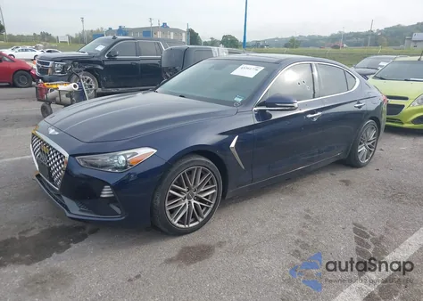 2020 Genesis G70 2.0T Awd from USA, damaged, VIN KMTG34LA2LU049152